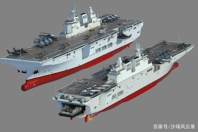 夺岛利器！中国两栖攻击舰再进化夺岛利器！中国两栖攻击舰再进化